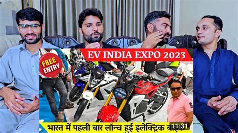 Ev Expo 2023 Greater Noida Ev India Expo 2023 Scooter 2023 New Business