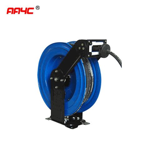 AA4C Carbon Steel Grease Oil Reel Hose Garage Equipments Auto Repair