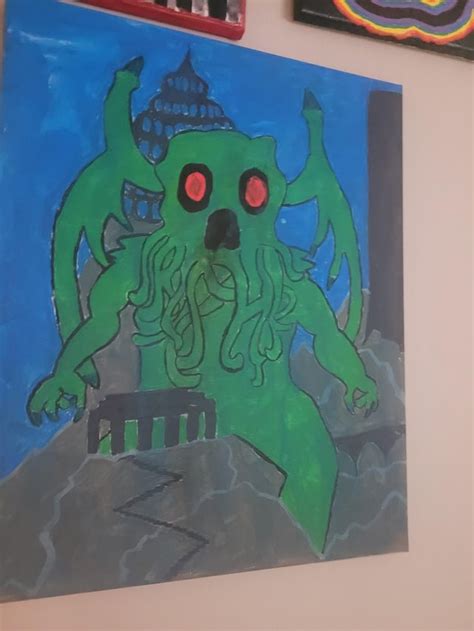 Cthulhu in a underwater city : r/EroticHorrorArt