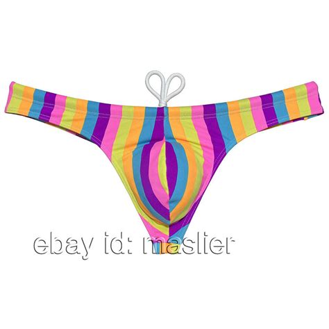 Men S Bikini Swimwear Drawstring Swimsuit Pouch Swim Thong Surfboard Beach Short EBay