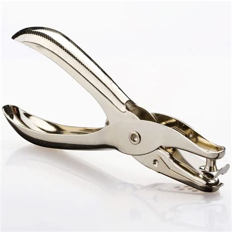 1 Pc Metal 6mm Pore Diameter Punch Pliers Single Hole Puncher Hand Paper Scrapbooking Punches 1