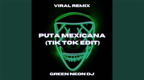 Puta Mexicana Tik Tok Edit [remix] Green Neon Dj Shazam