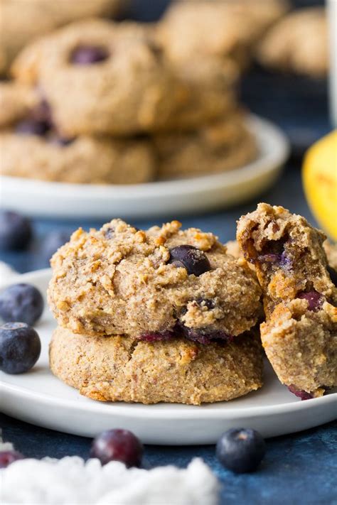 These Banana Blueberry Breakfast Cookies Are Perfectly Chewy And