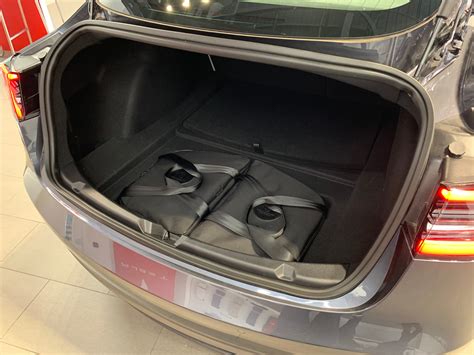 Tesla Model 3 2 Piece Cube Bespoke Tailored Trunk Luggage Oscarandhamish