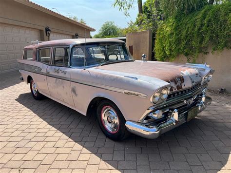 1959 Rambler Ambassador Custom Cross Country Station Wagon Sold | Motorious