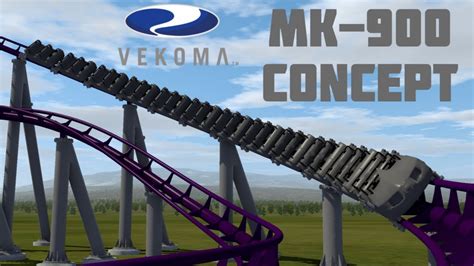 Vekoma MK 900 PROTOTYPE Rollercoaster Concept NoLimits2 Professional