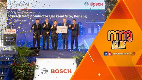 Bosch Labur RM1 62 Bilion Bina Kilang Baharu Di Pulau Pinang YouTube