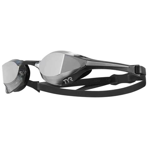 Tyr Tracer X Elite Race Mirror Swimming Goggles Black Swiminn