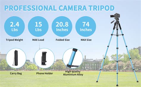 Zomei Cm Tripod Heavy Duty Tall Tripod Stand Professional Travel