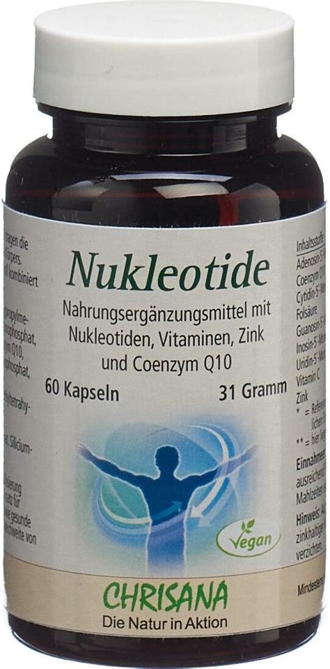 Chrisana Nucleotide Kapseln Dose 60 Stück in der Adler Apotheke