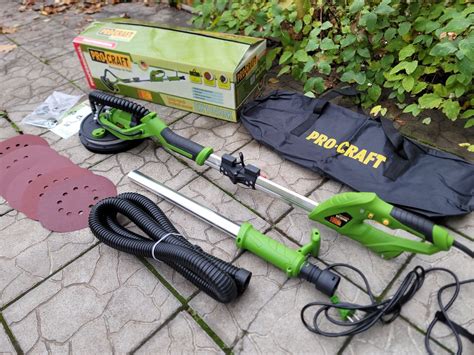 Шлифмашина для стен Жираф ProCraft EX1050 Подсветка Гарантия +Наждачки ...