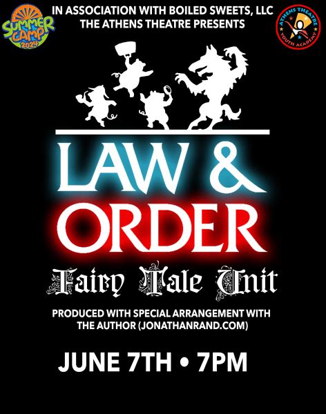 Law Order Fairytale Unit Athens Theatre Deland Florida