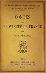 Sébillot Paul Contes des provinces de France Histoire Ebook