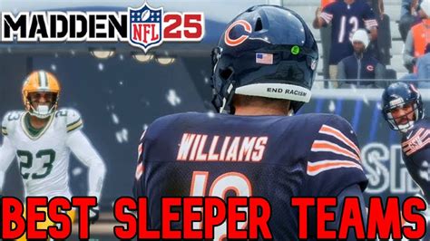 Best Sleeper Teams To Use In Madden NFL 25 Gameplay Head 2 Head