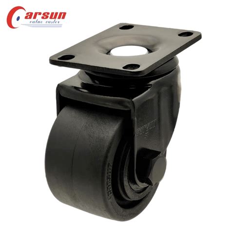 Heavy Duty Lbs Low Gravity Casters Equipment Castors Inch Black