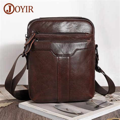 Joyir Couro Genu No Crossbody Bagcasual Bolsa De Ombro Para Ipad