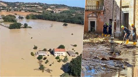 Alluvione Nelle Marche Almeno 9 Morti Centinaia Gli Sfollati VIDEO