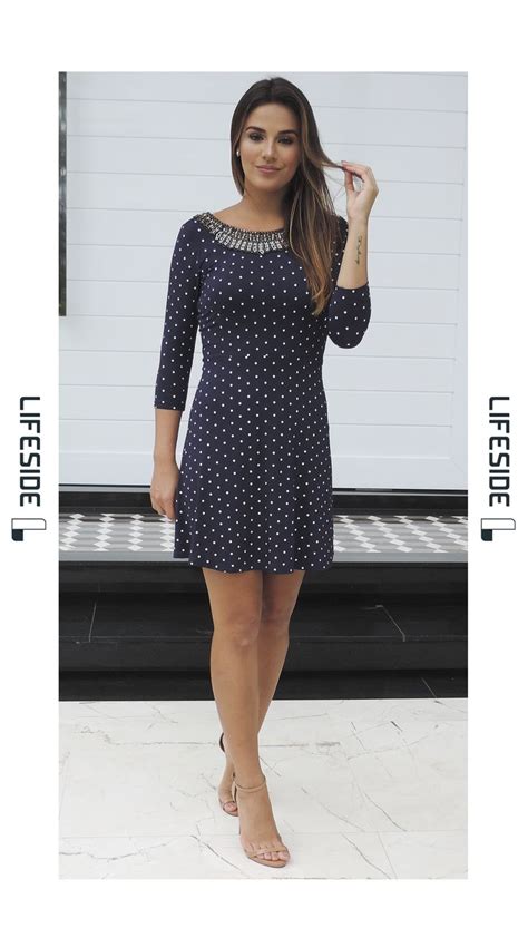 Lifeside Moda Feminina Vestido Po Manga Outono Inverno