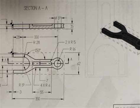 Mastercam Mill Turn Drawing 04