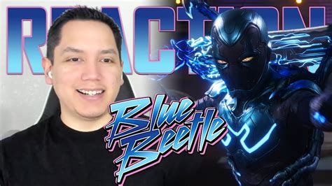 Blue Beetle Trailer Reaction Official Trailer Dc Warner Bros