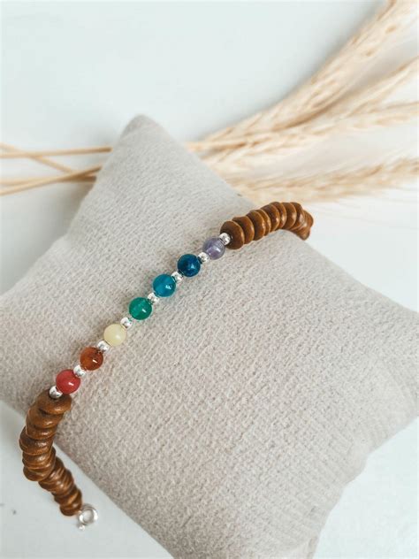 Comprar Pulseira De Madeira E Chakras Ohana Joias Maior Loja On