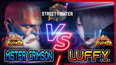 SF6Mister Crimson Dhalsim VS Luffy A K I 2024 02 05Street Fighter