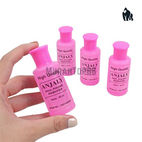 Jual Aseton Anjaly Nail Polish Remover Ml Cairan Pembersih Kutek