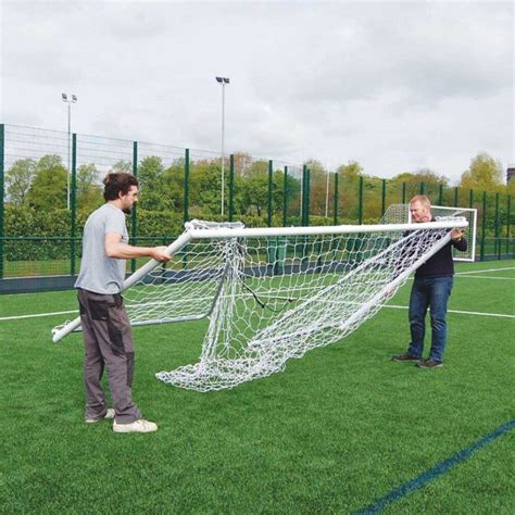 Heavy Duty Folding 12 X 6 Football Goal Package Mark Harrod Ltd