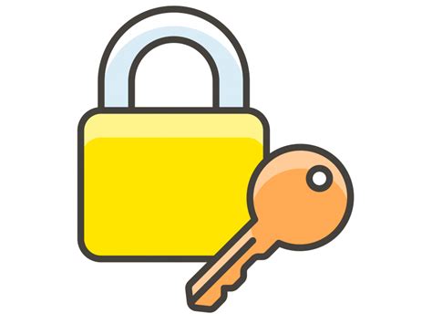 Locked with key Emoji PNG Transparent Emoji - Freepngdesign.com