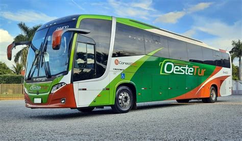 Vissta Buss Busscar Incorporado Frota Da Empresa Oeste Tur Do