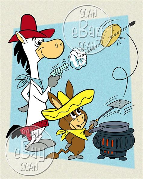 Rare! QUICK DRAW McGRAW Cartoon Color TV Photo HANNA BARBERA Studios BABA LOOEY | #4552546195