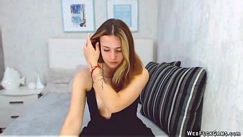 Small Tits Brunette Amateur Beautiful Babe Strips Black Night Gown Then Sexy Black Panties And