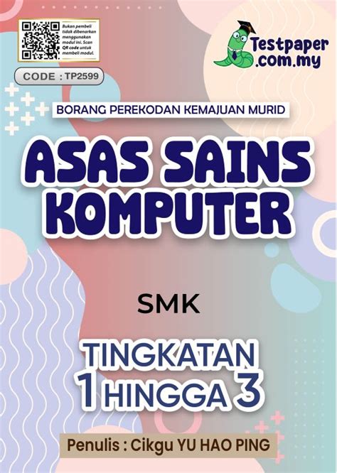 Dokumen File Kemajuan Murid Rekod PBD Asas Sains Komputer SMK Ting 1