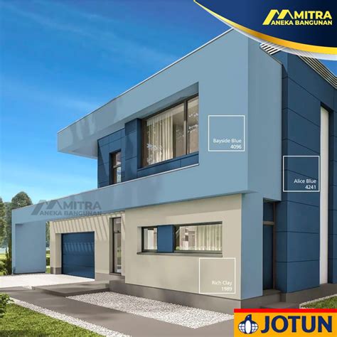 Jual Cat Tembok Jotun Interior Eksterior Bayside Blue Biru