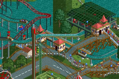 Rollercoaster Tycoon Official Promotional Image Mobygames