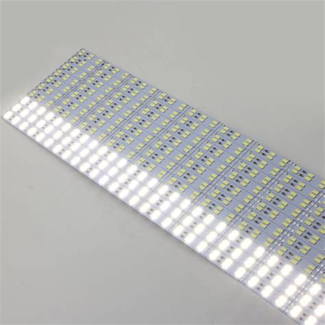 Led Hard Rigid Strip Light Double Row Pcs Leds Smd Super