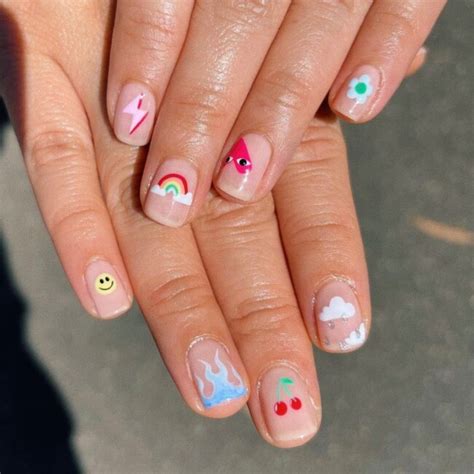 50 Cutest Short Nail Designs For Spring 2022 — Cute Pop Art Short