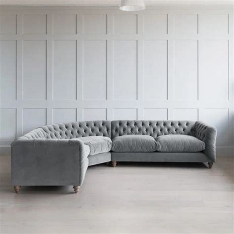 Round Chesterfield Corner Sofa Lavish Furniture