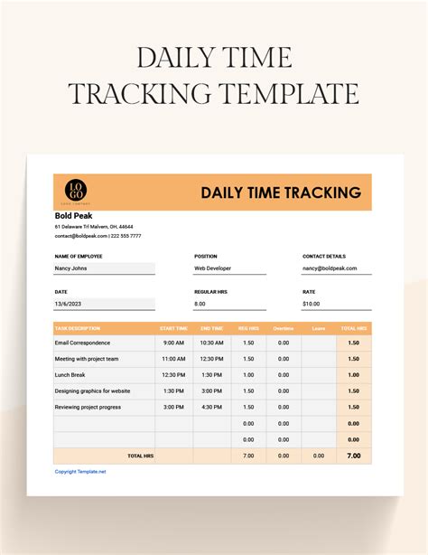 Tracking Sheet Excel Template