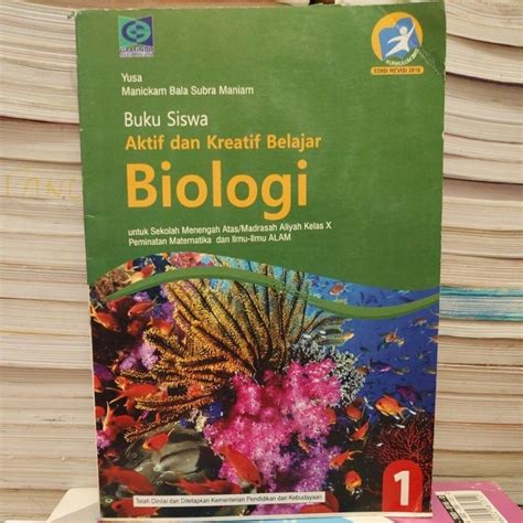 Jual Buku Siswa Biologi Kelas Sma Edisi Revisi Shopee Indonesia