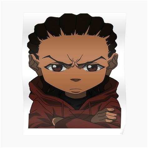 "The Boondocks Huey " Poster for Sale by LayaneeBoutique | Redbubble