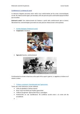 Conferència 4 La interacció social Classe15 3 16 pdf