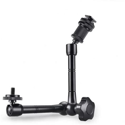 Articulating Magic Arm Hot Shoe Connector For Camera Speedlight Lcd Led Monitor