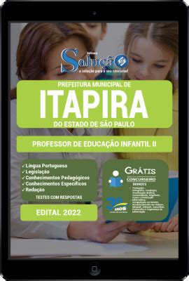 Apostila Prefeitura de Itapira SP em PDF Professor de Educação