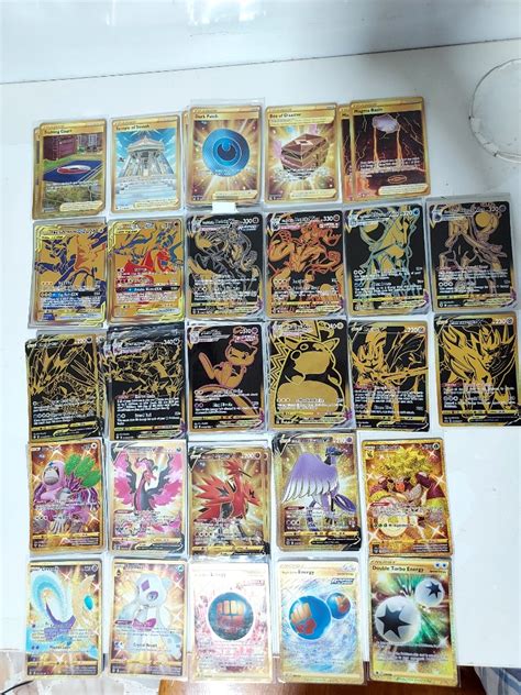 Pokemon secret rare gold item stadium pokemon cards, Hobbies & Toys ...