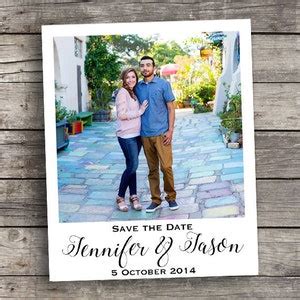 Wedding Save the Date Magnets Personalized Custom Photo - Etsy