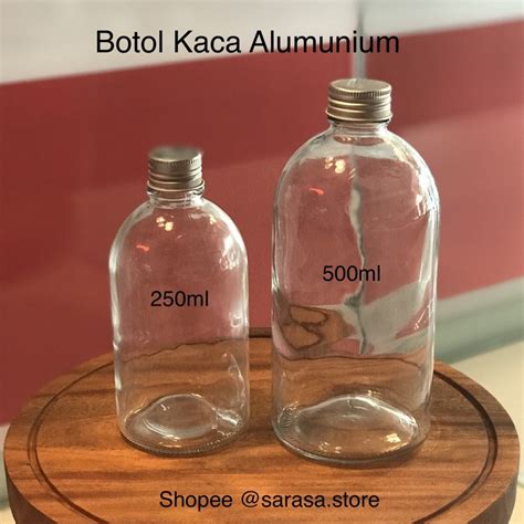 Botol Kaca Ml Tutup Alumunium Aluminium Packaging Kopi