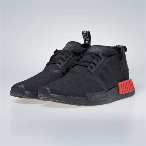 Sneakers Adidas Originals Nmdr1 Core Black Lush Red B37618