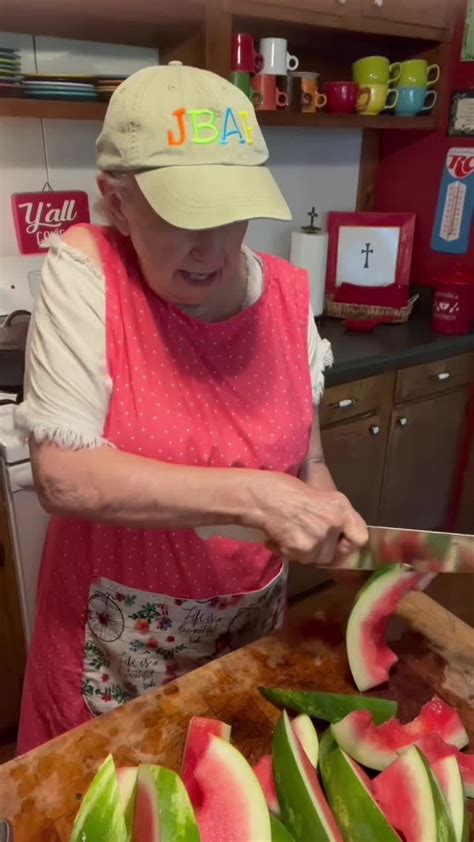 Watermelon Rind Preserves Cooking With Brenda Gantt Watermelon