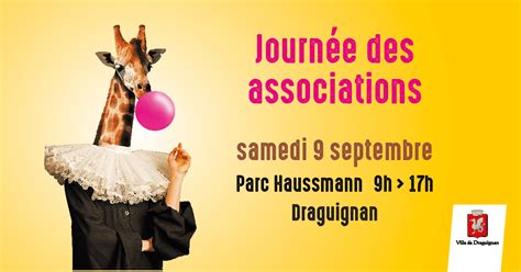 Rendez vous à la Journée des associations Ville de Draguignan